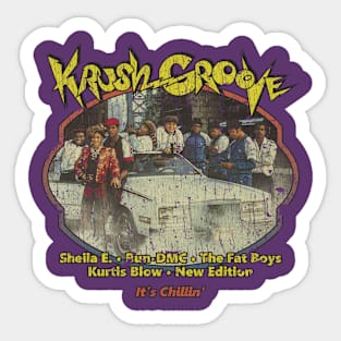 Krush Groove 1985 Sticker